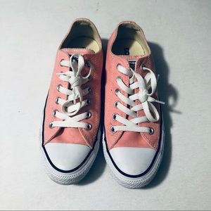 Pink Low Top Converse
